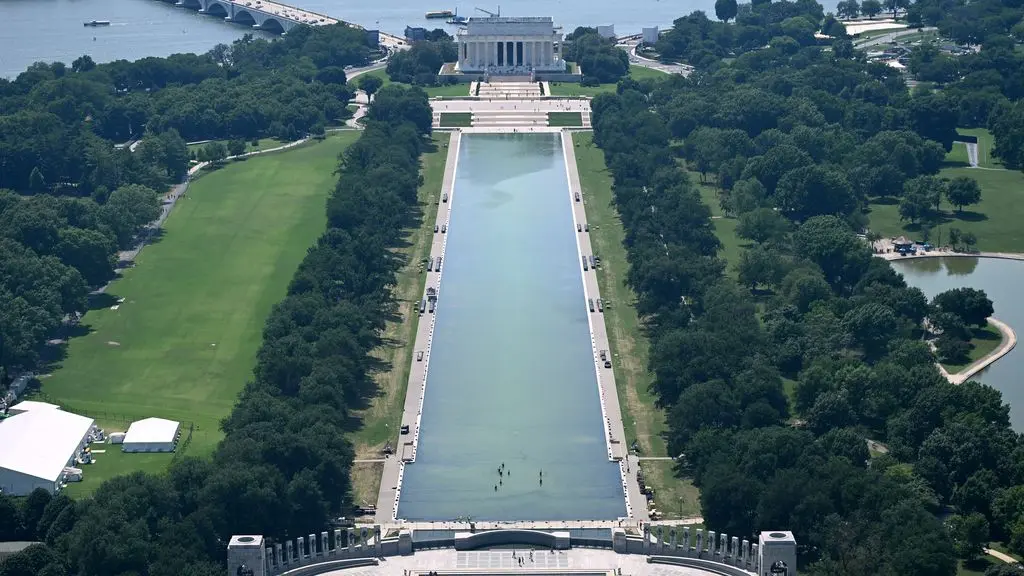 Olympian indicted for allegedly vandalizing Reflecting Pool