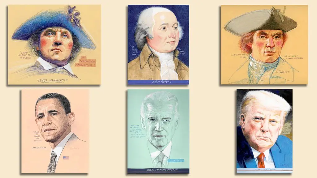 Portrait exhibit brings 47 American presidencies to life