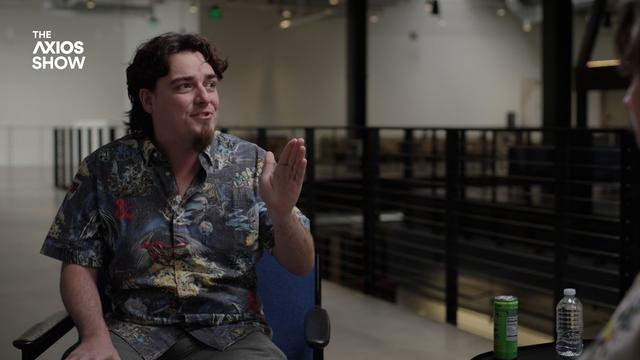 Palmer Luckey speaks on The Axios Show