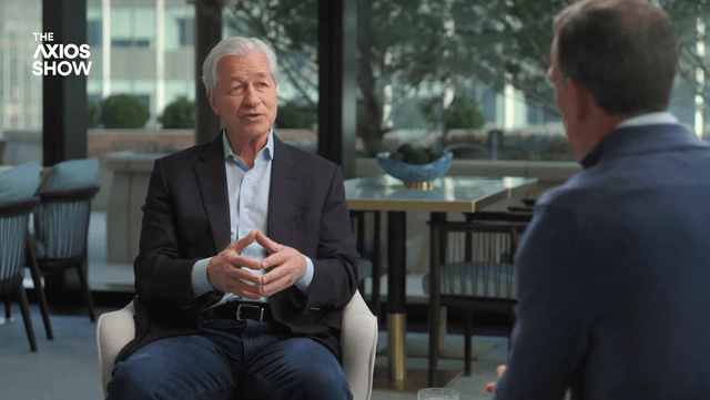 Jamie Dimon speaks with Jim VandeHei on The Axios Show