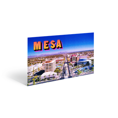 Postcard illustration for Axios Mesa