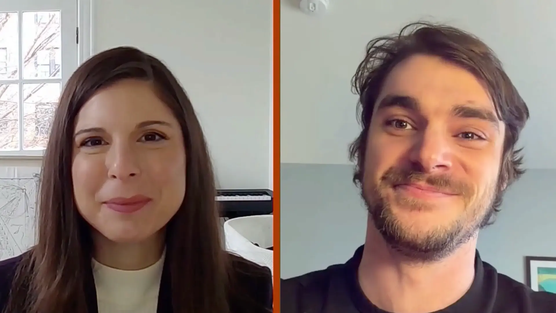 Actor and philanthropist RJ Mitte speaks to Axios media correspondent Sara Fischer in a virtual interview at Axios House at SXSW in Austin, TX