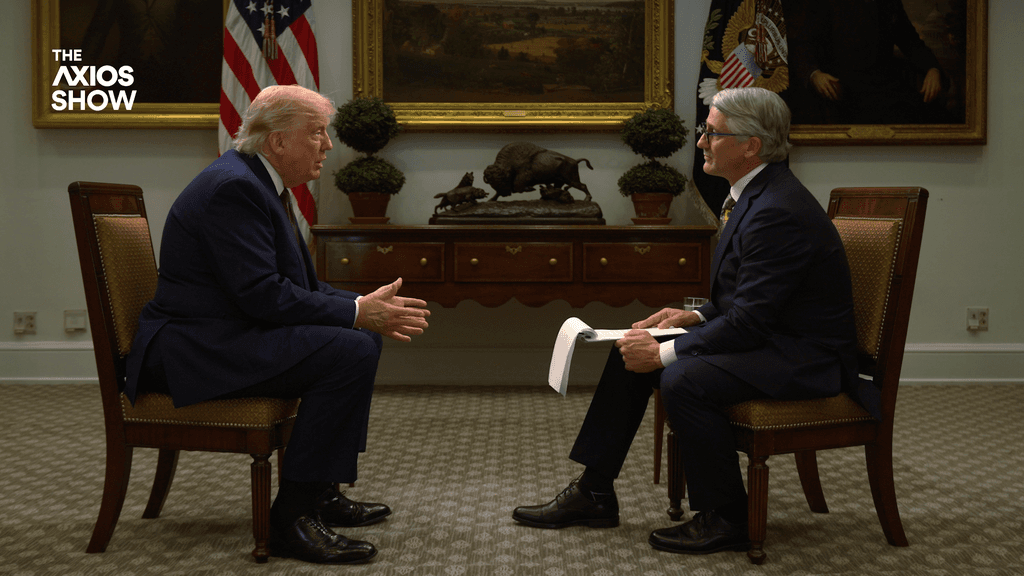 Read the transcript of Trump's interview with "The Axios Show"