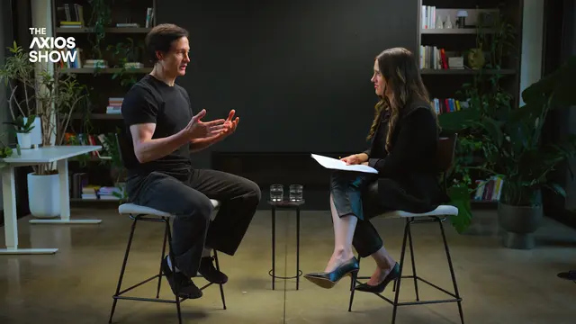 Bryan Johnson speaks with Madison Mills on The Axios Show