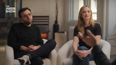 Kalshi founders Tarek Mansour and Luana Lopes Lara speak with Dan Primack on The Axios Show.