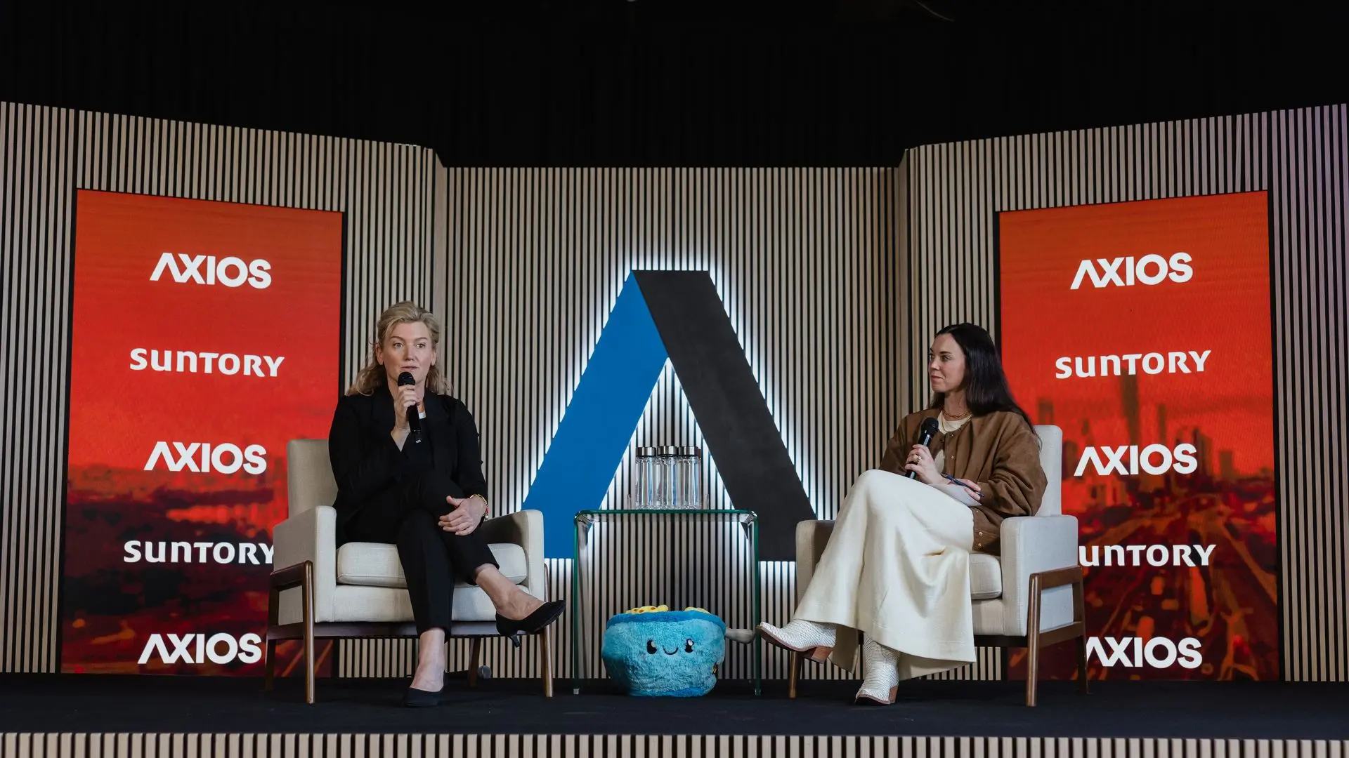 Goodles co-founder and CEO Jen Zeszut joins Axios' Eleanor Hawkins on stage at SXSW in Austin, Texas.
