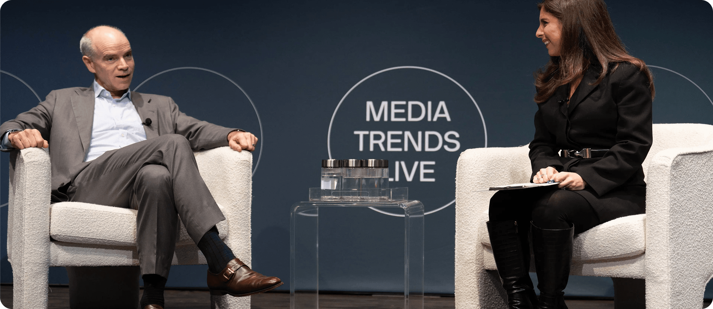 Image of Axios Media tent at Women's Sports House event